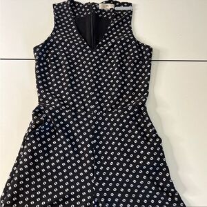 Michael kors black and white jumpsuit 0